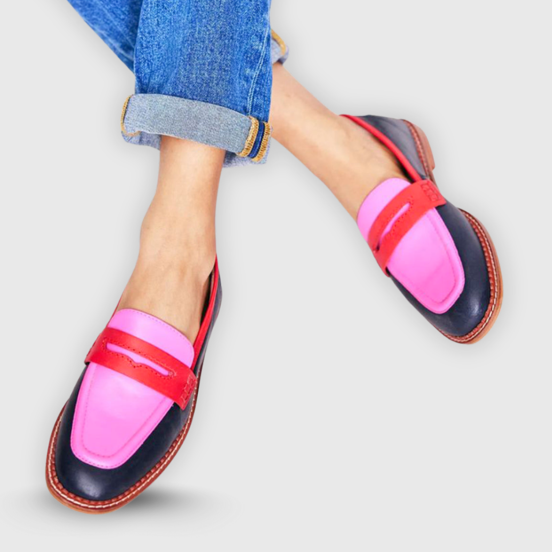 Giuliana | Mocasines de Mujer Bicolor