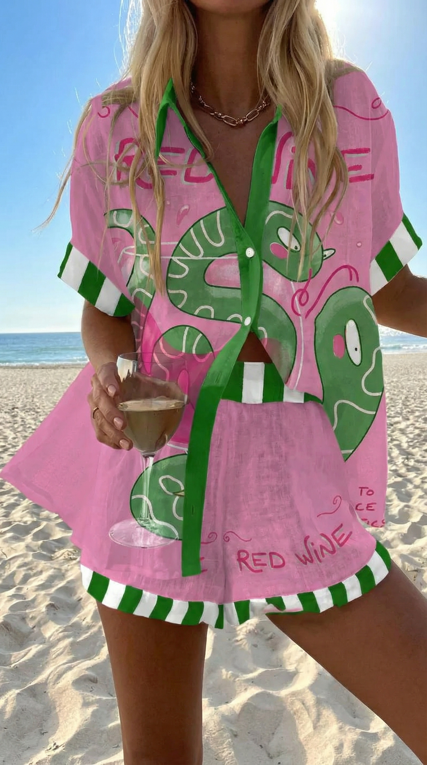ROSA | Conjunto de verano a juego