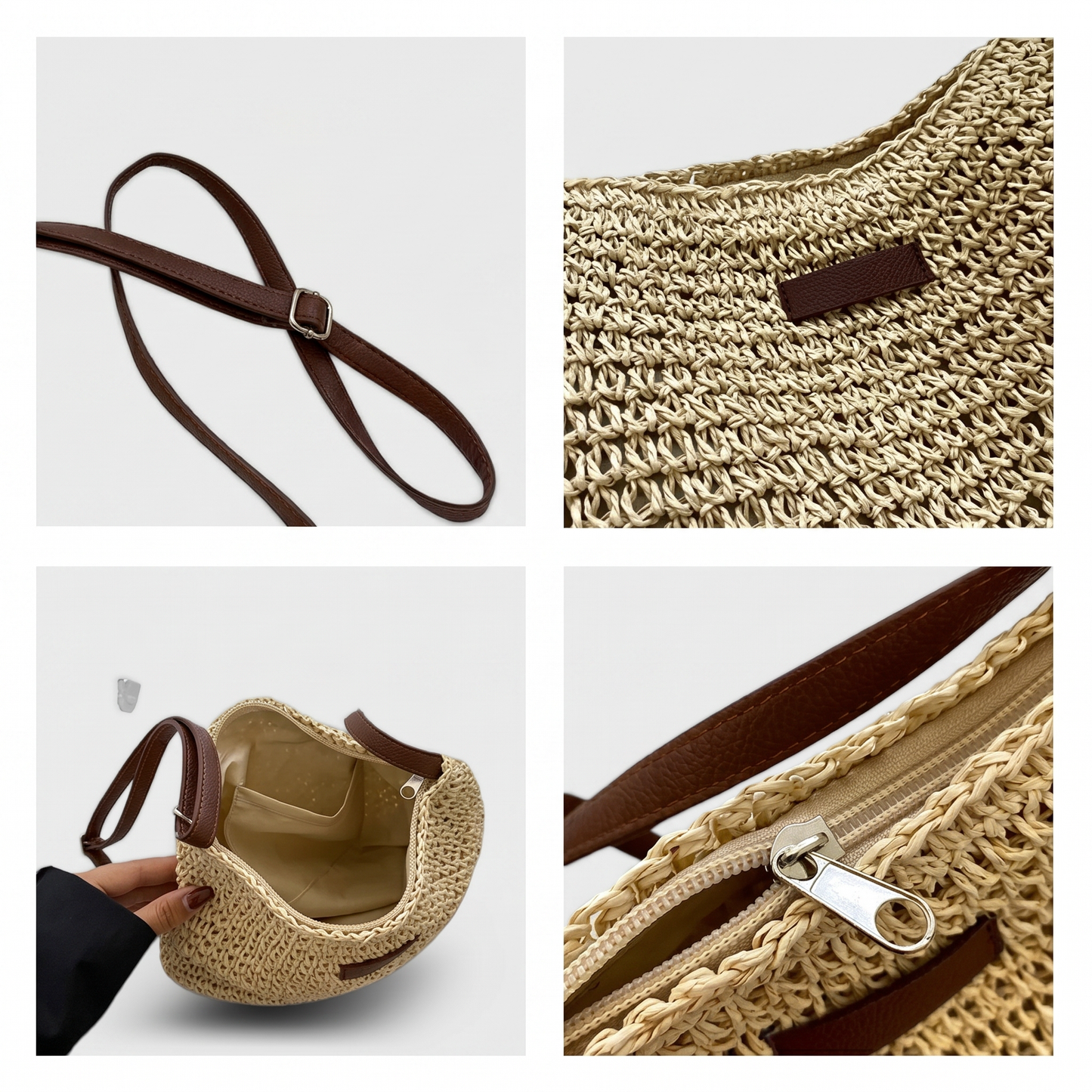 Simona | Elegante bolso trenzado