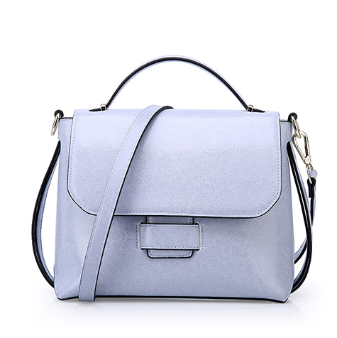 Bolso de hombro de cuero de estilo clásico