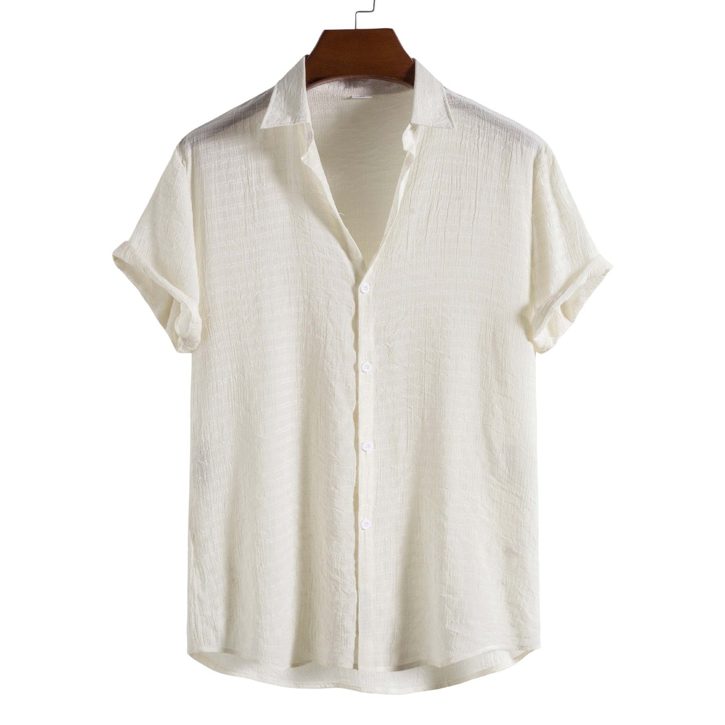 Camisa de botones estilo veraniego