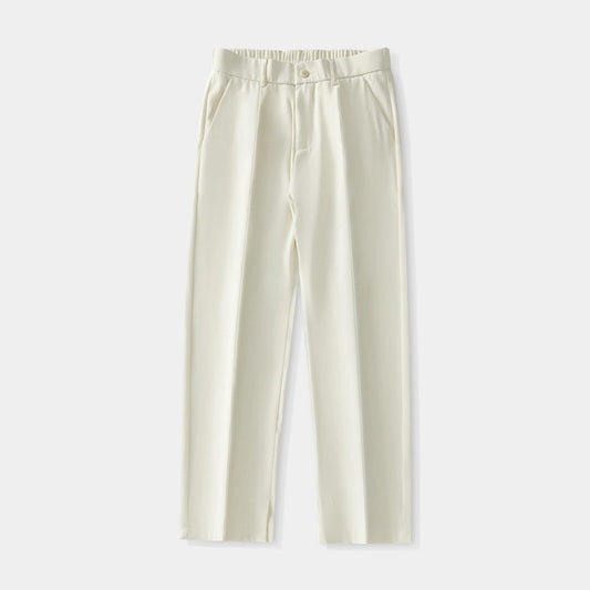 Pantalones de lino con pinzas