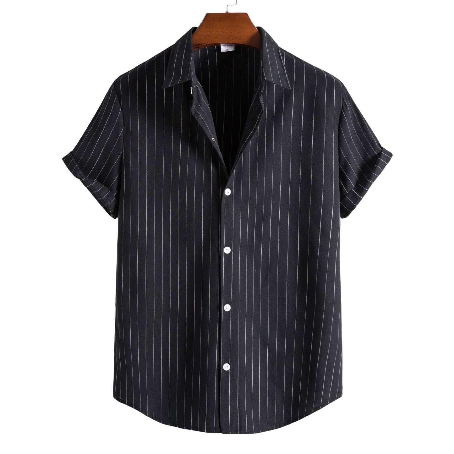 Camiseta casual de rayas y manga corta