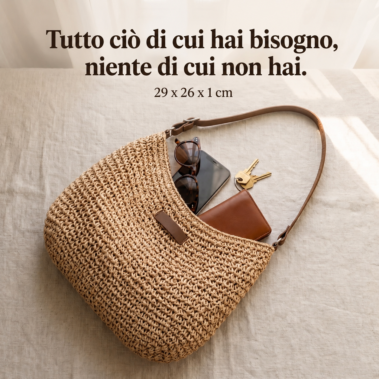 Simona | Elegante bolso trenzado