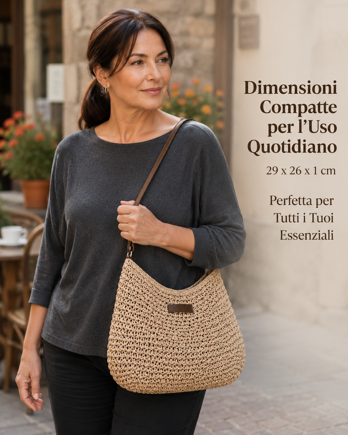 Simona | Elegante bolso trenzado