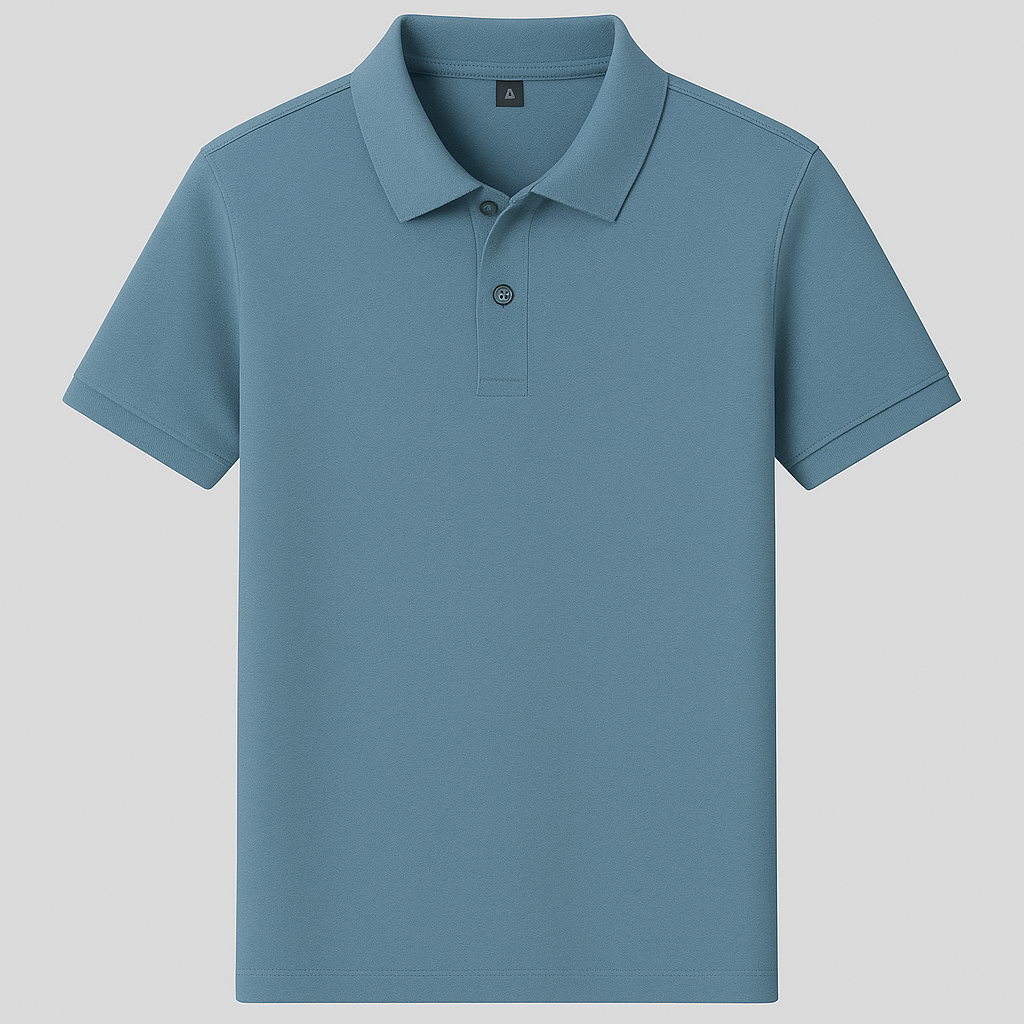 Chavez - Camiseta tipo polo de manga corta