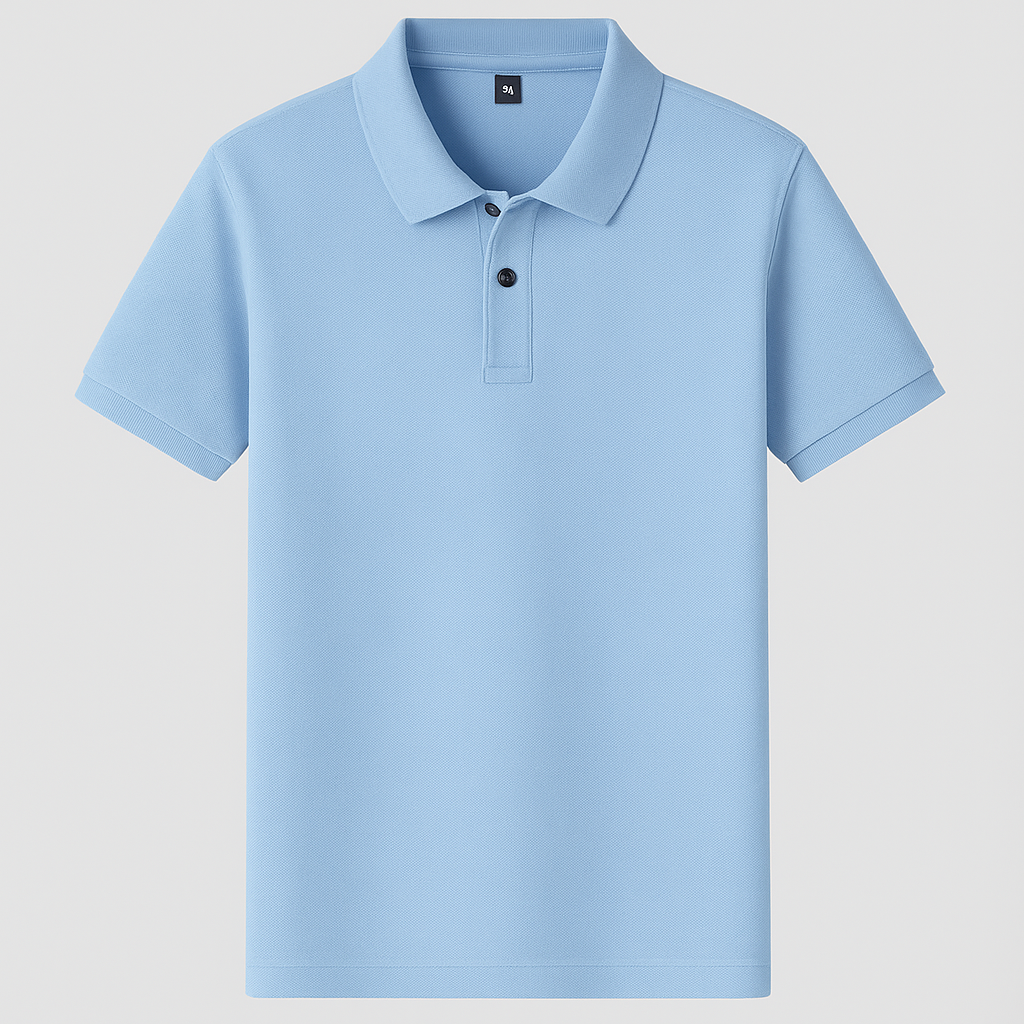 Chavez - Camiseta tipo polo de manga corta