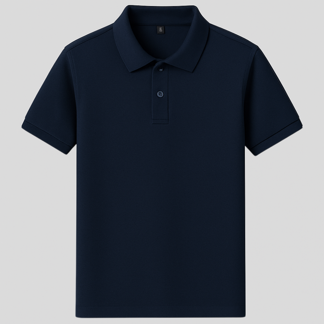 Chavez - Camiseta tipo polo de manga corta