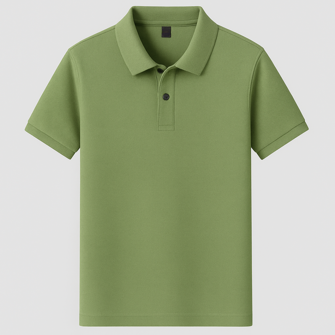 Chavez - Camiseta tipo polo de manga corta