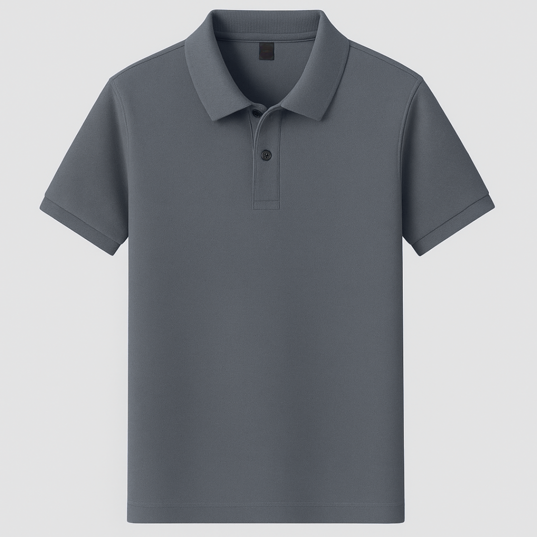 Chavez - Camiseta tipo polo de manga corta