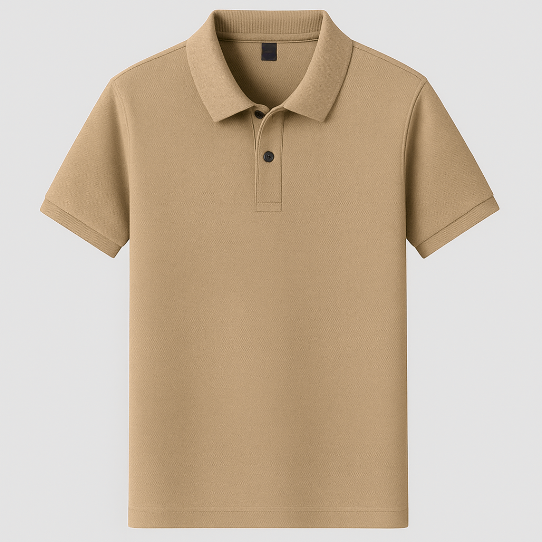 Chavez - Camiseta tipo polo de manga corta