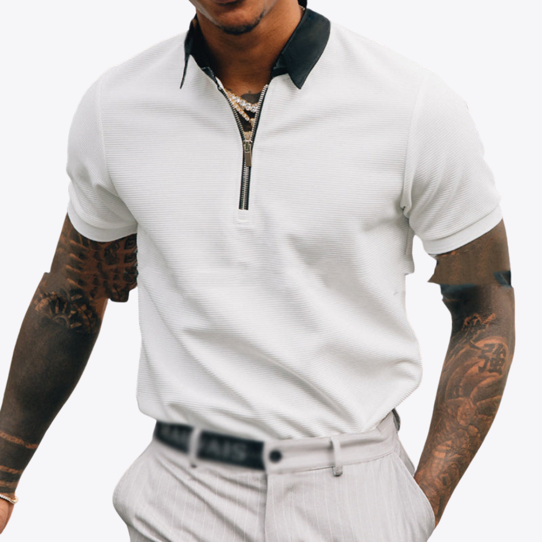 Polo blanco puro