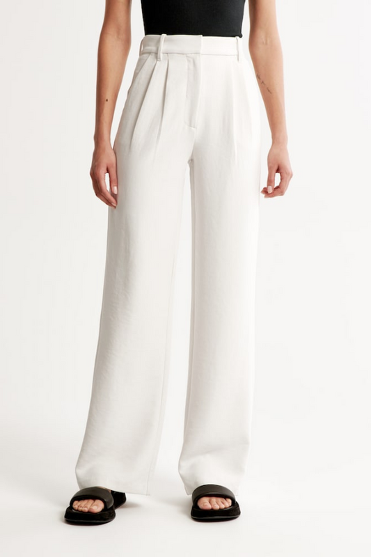 Claudia | Pantalones de sastre de corte ancho