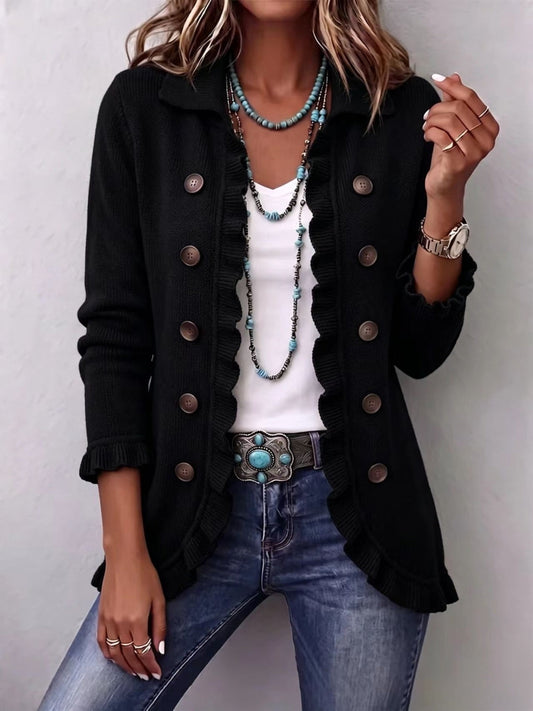 Camila | Suéter negro vintage