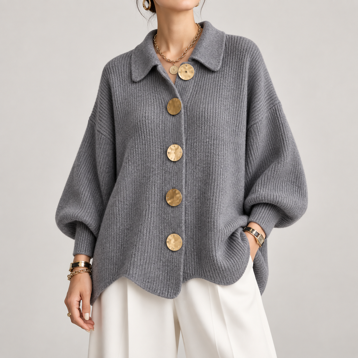 Ardelle™ | Rebeca Oversize con Cuello