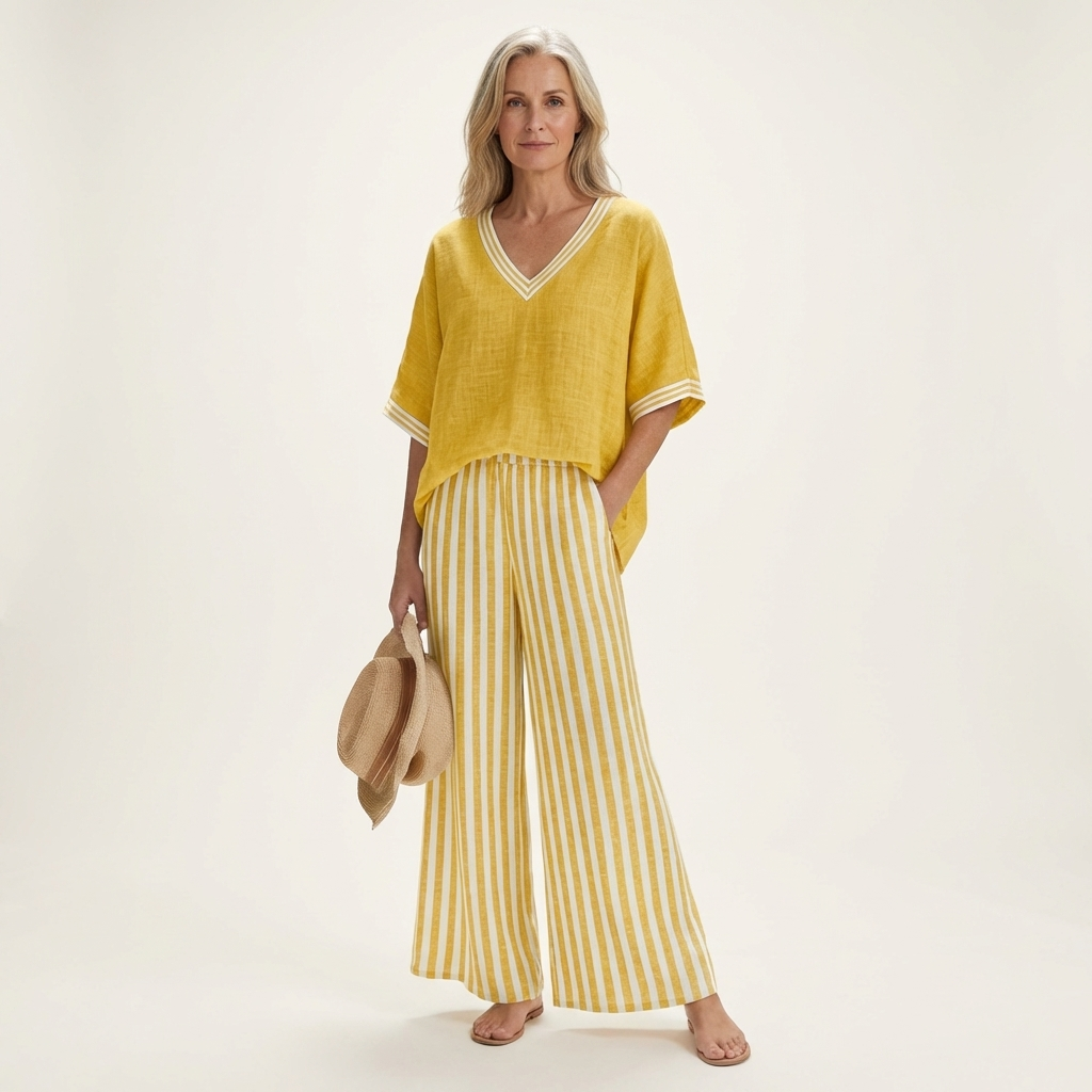 Juliana | Conjunto de top estilo universitario