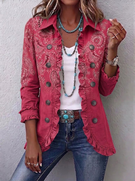 Adoración | Chaqueta de cachemir rosa